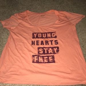 Young Hearts Stay Free Tee